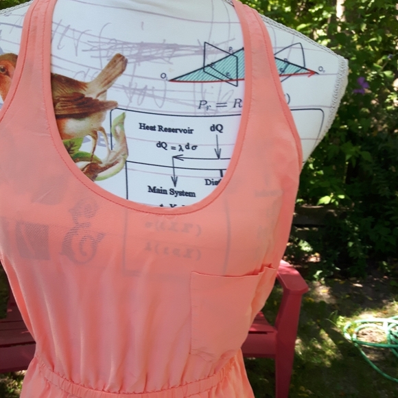 size xxs Wilfred silk orange mini dress 💞💗 - Picture 9 of 16